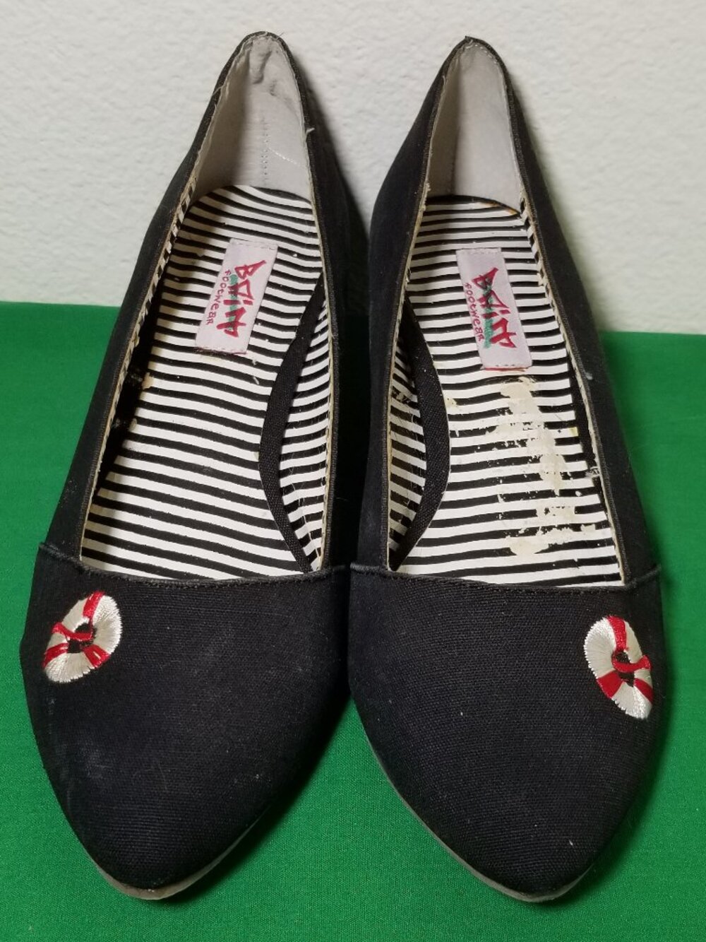 Bait Footwear Wedge Heels Women Size 7 Boating Yachting Cruise Sailing Coast